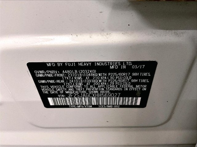 2017 Subaru Forester 2.5i Premium