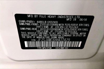 2017 Subaru Forester Touring