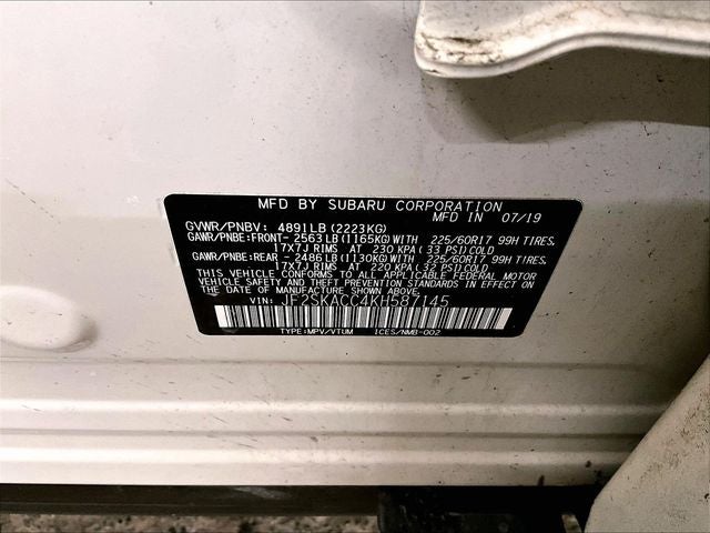 2019 Subaru Forester Base