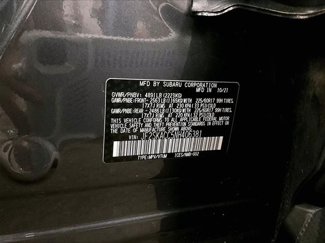2022 Subaru Forester Base
