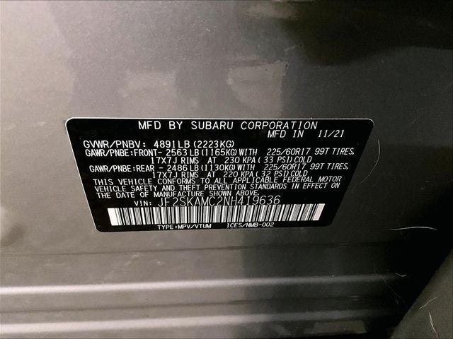 2022 Subaru Forester Wilderness