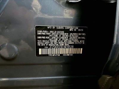 2020 Subaru Forester Limited