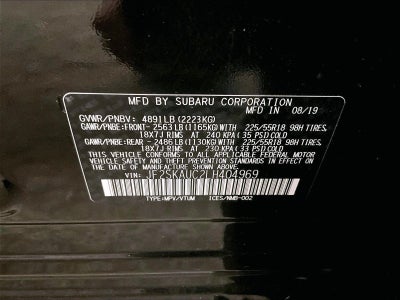 2020 Subaru Forester Limited
