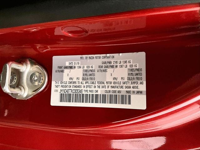 2019 Mazda Mazda MX-5 Miata Sport