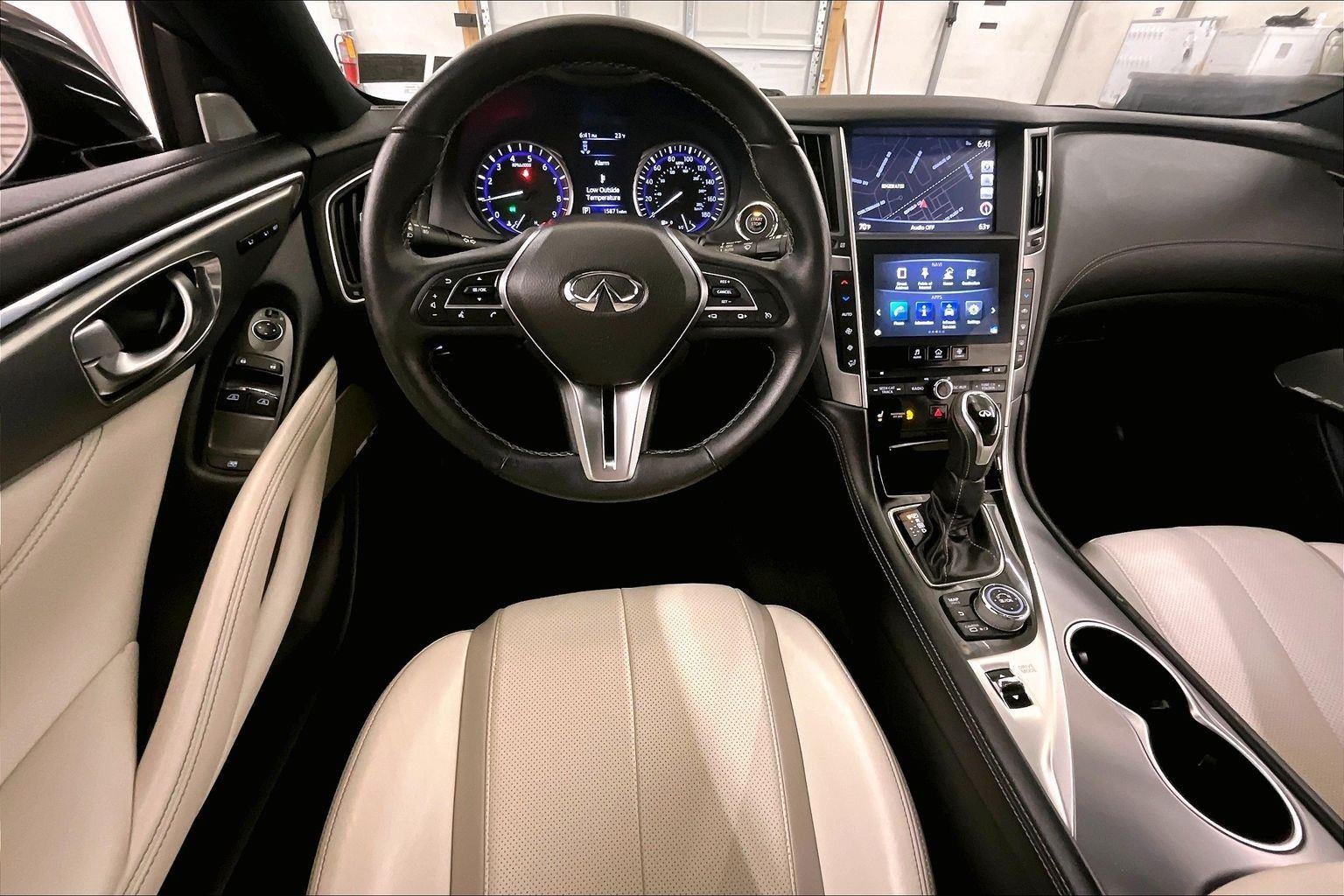 2018 INFINITI Q60 3.0t LUXE