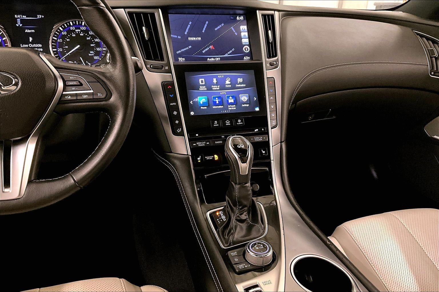 2018 INFINITI Q60 3.0t LUXE