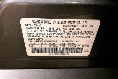 2018 INFINITI Q50 RED SPORT 400