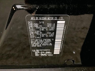 2019 Nissan Armada Platinum