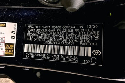 2024 Toyota Corolla Hybrid LE