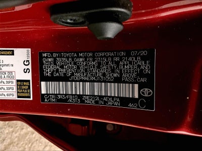 2021 Toyota Corolla LE