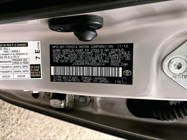 2017 Toyota Prius Prime Plus