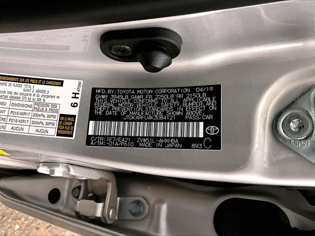 2019 Toyota Prius Limited