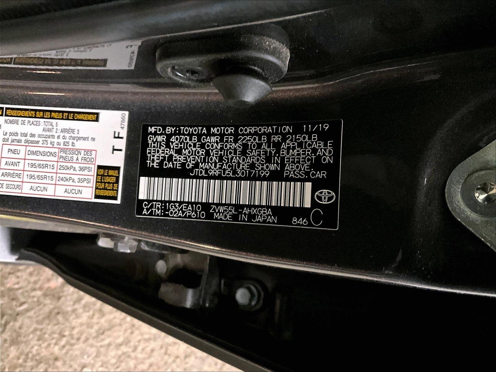2020 Toyota Prius XLE AWD-e
