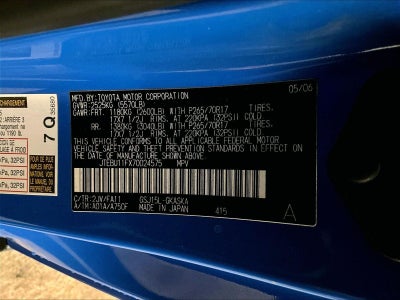 2007 Toyota FJ Cruiser Base