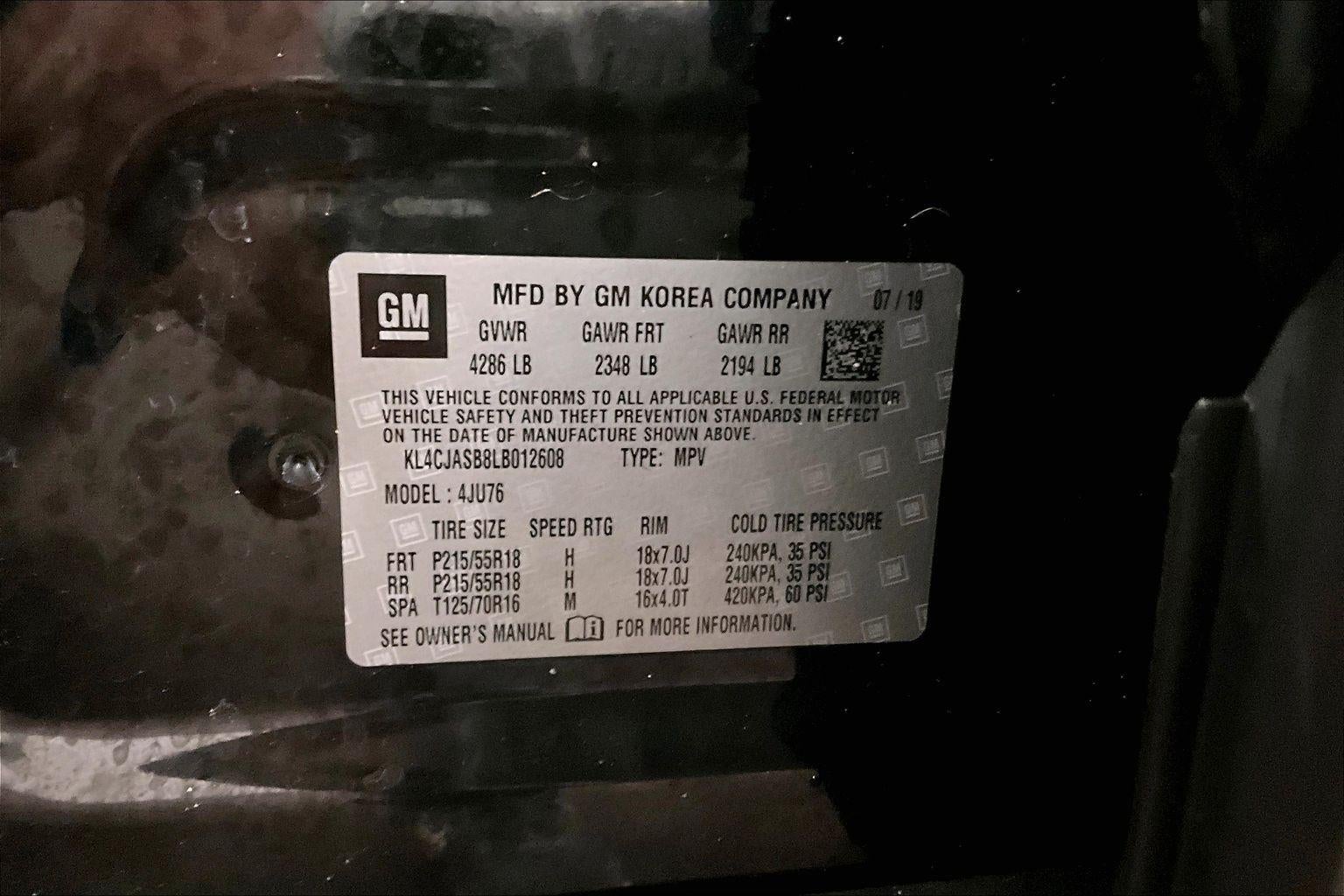 2020 Buick Encore Preferred