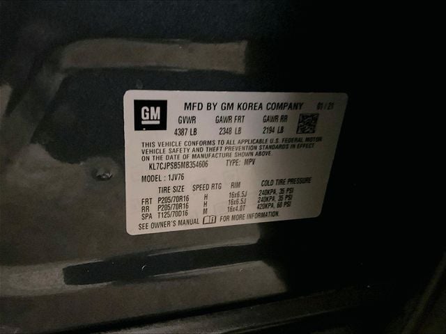 2021 Chevrolet Trax LT
