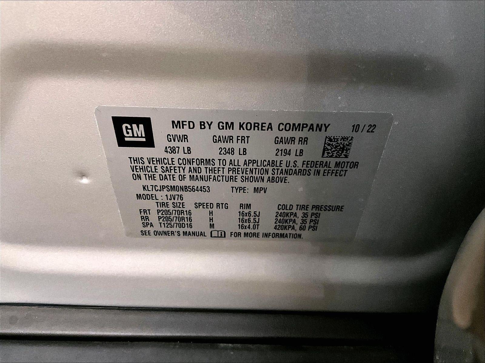 2022 Chevrolet Trax LT