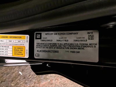 2019 Chevrolet Spark 1LT