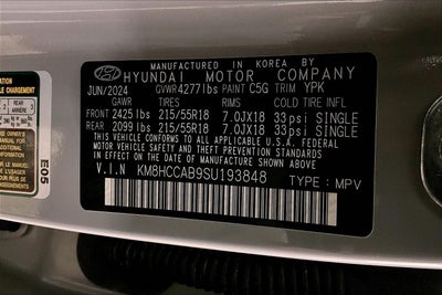 2025 Hyundai Kona SEL Convenience