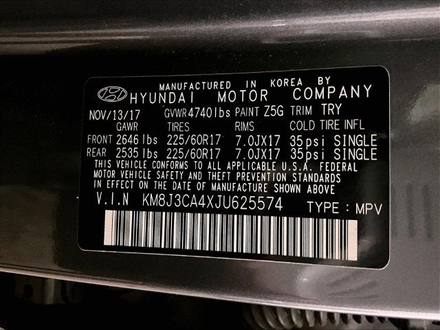 2018 Hyundai Tucson SEL
