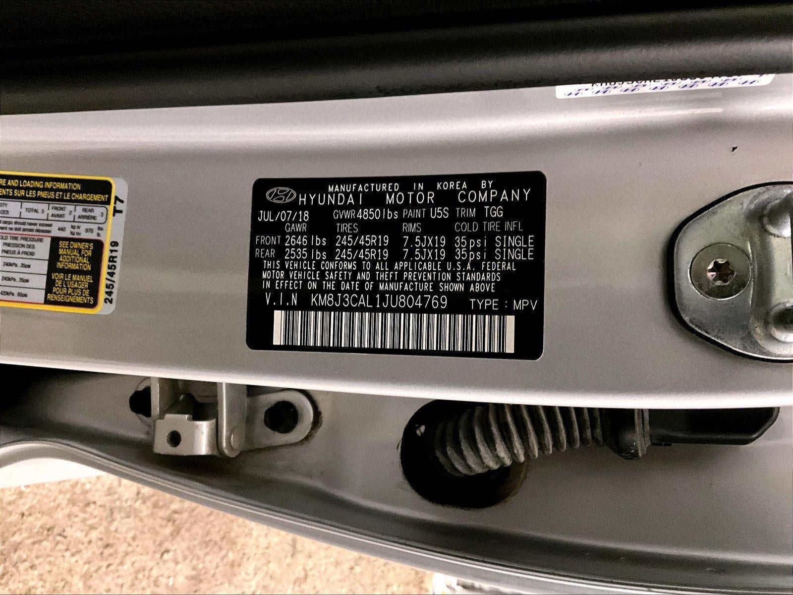 2018 Hyundai Tucson Sport
