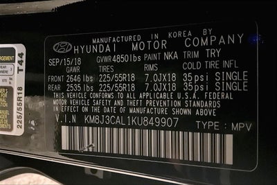 2019 Hyundai Tucson Limited