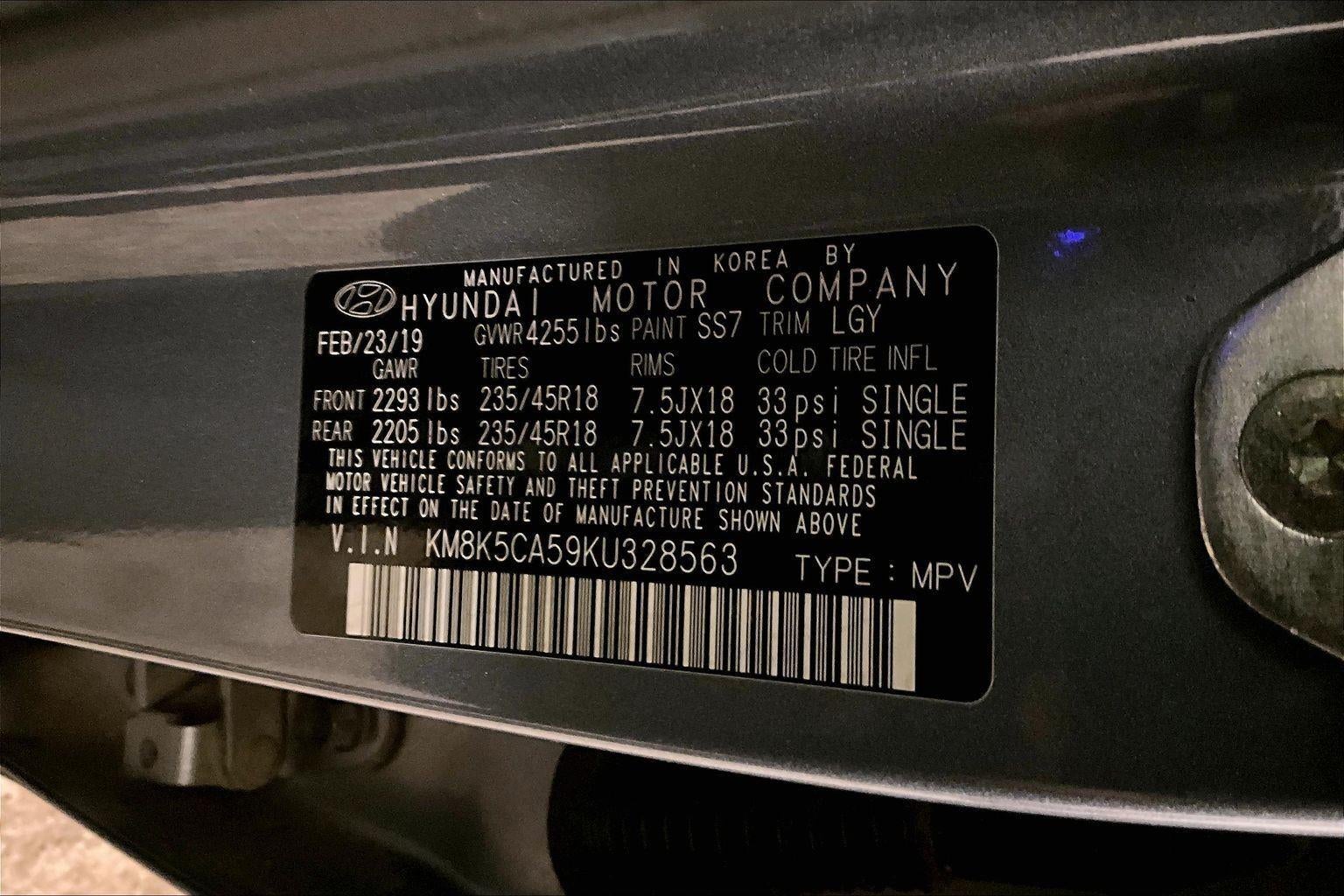 2019 Hyundai Kona Ultimate