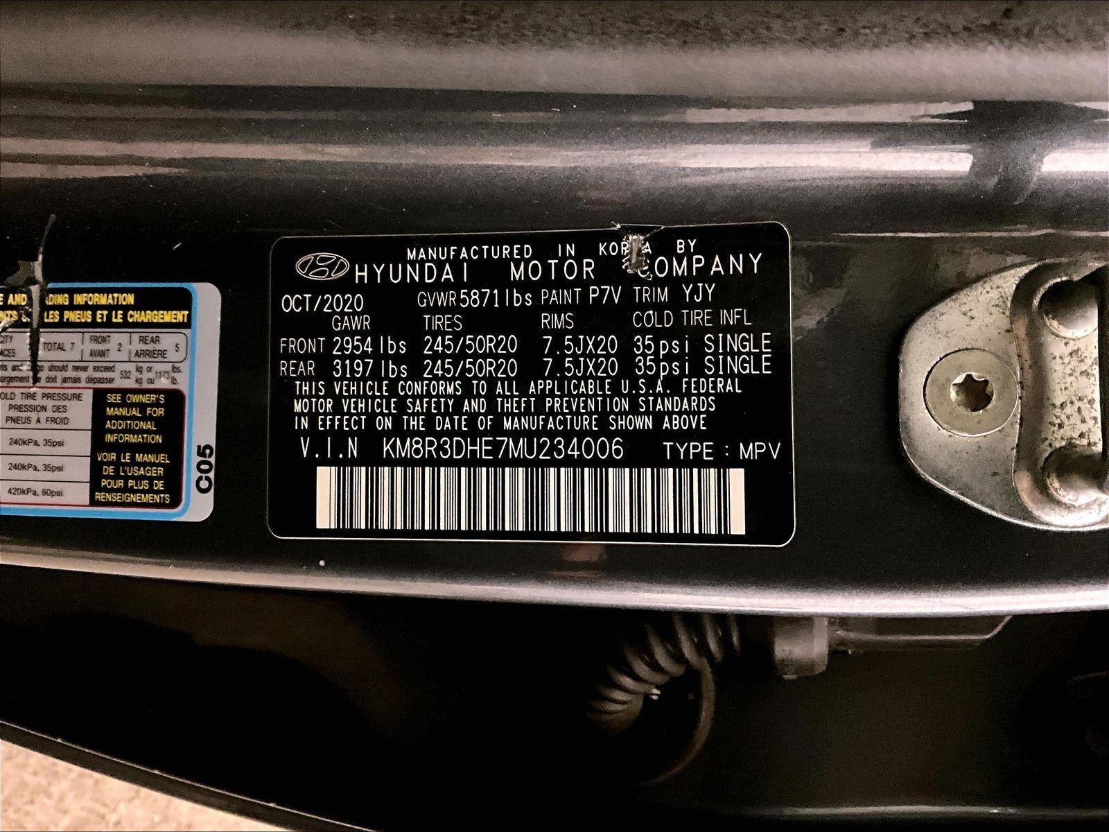 2021 Hyundai Palisade SEL