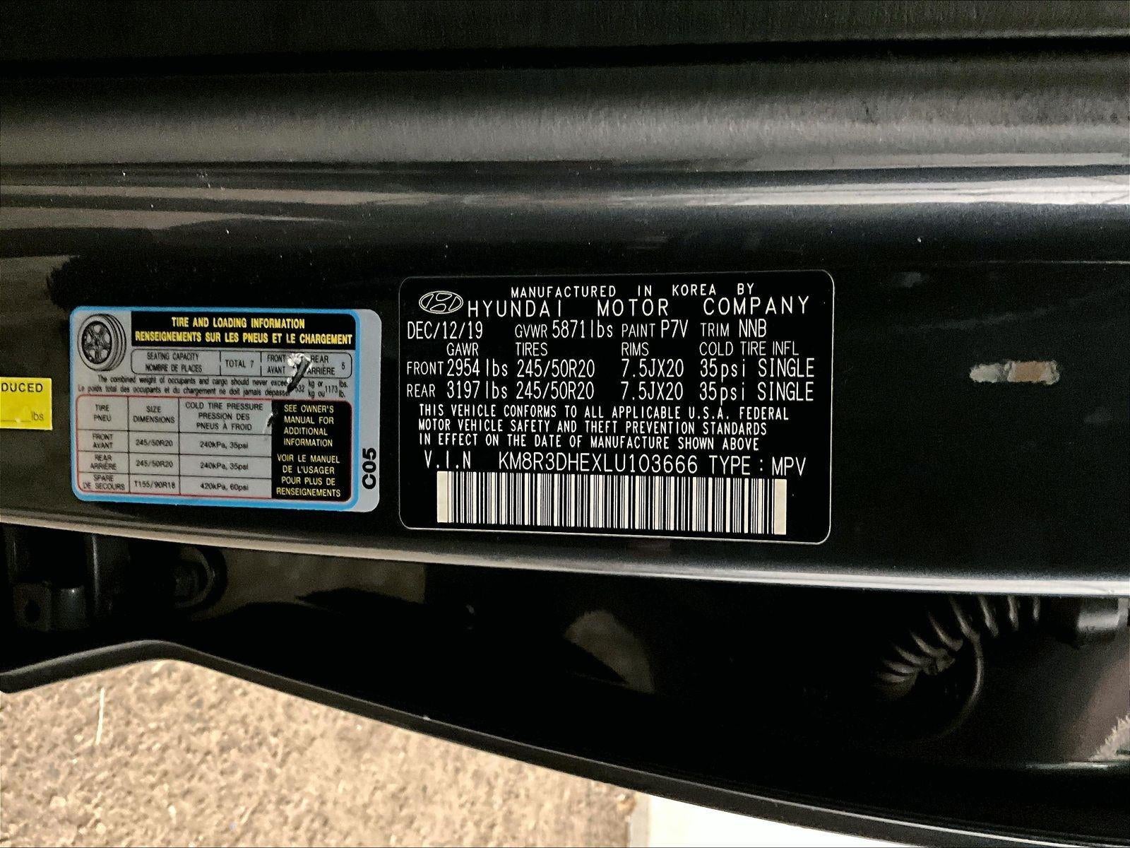 2020 Hyundai Palisade SEL