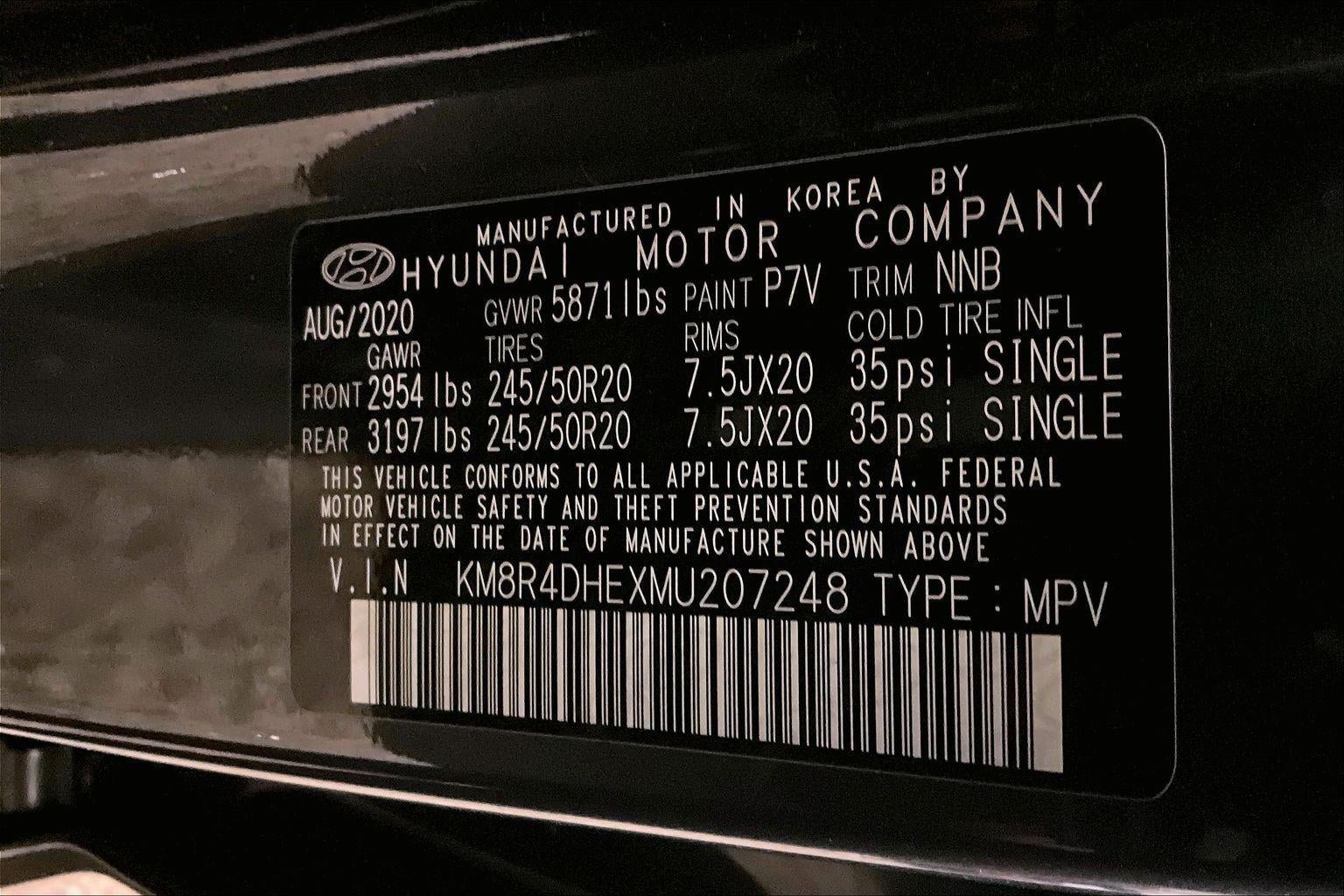 2021 Hyundai Palisade SEL