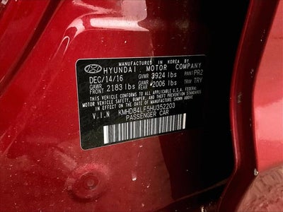 2017 Hyundai Elantra Limited