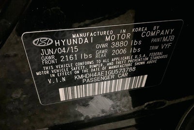 2016 Hyundai Elantra SE