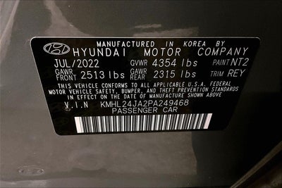 2023 Hyundai Sonata SE