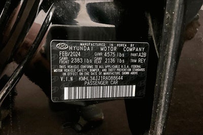 2024 Hyundai Sonata Hybrid SEL