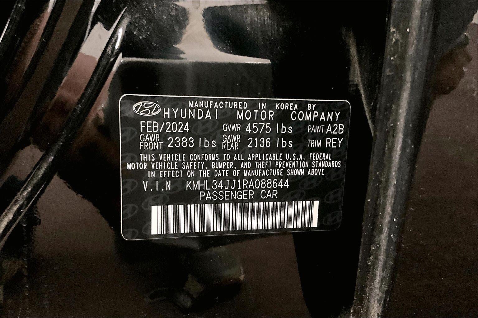 2024 Hyundai Sonata Hybrid SEL