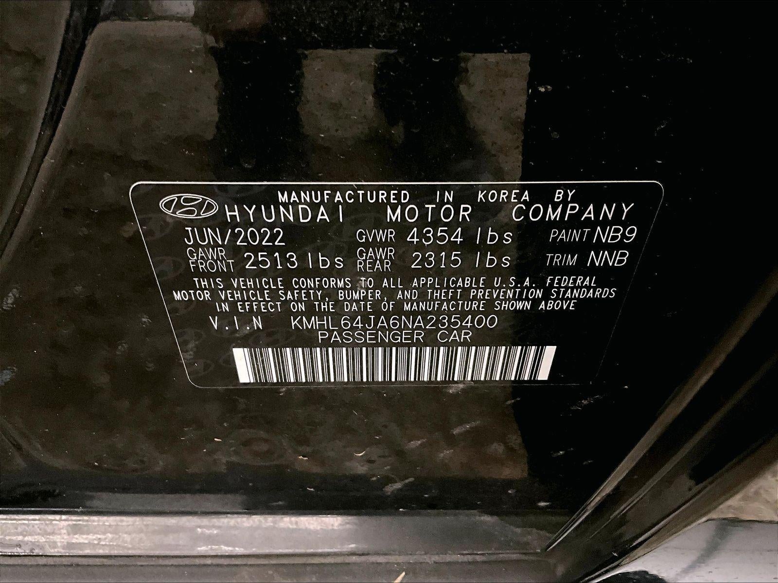 2022 Hyundai Sonata SEL