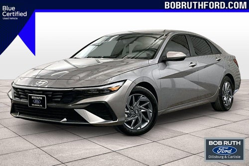 2025 Hyundai Elantra Hybrid Blue