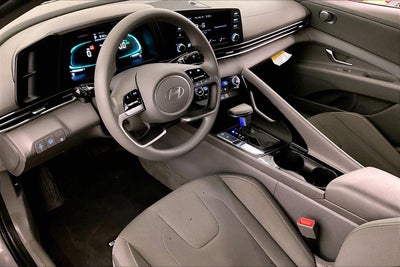 2025 Hyundai Elantra Hybrid Blue