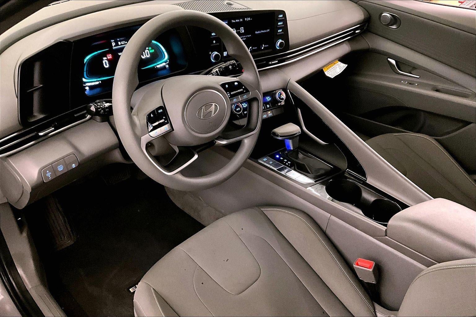 2025 Hyundai Elantra Hybrid Blue