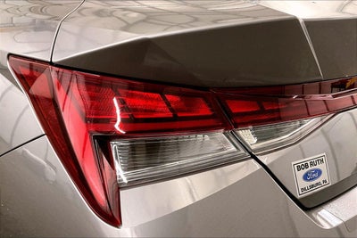 2025 Hyundai Elantra Hybrid Blue