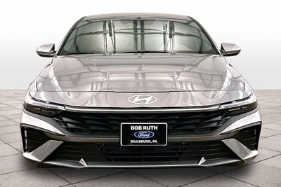 2025 Hyundai Elantra Hybrid Blue