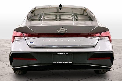2025 Hyundai Elantra Hybrid Blue