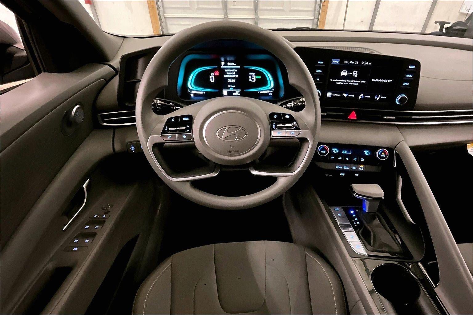 2025 Hyundai Elantra Hybrid Blue