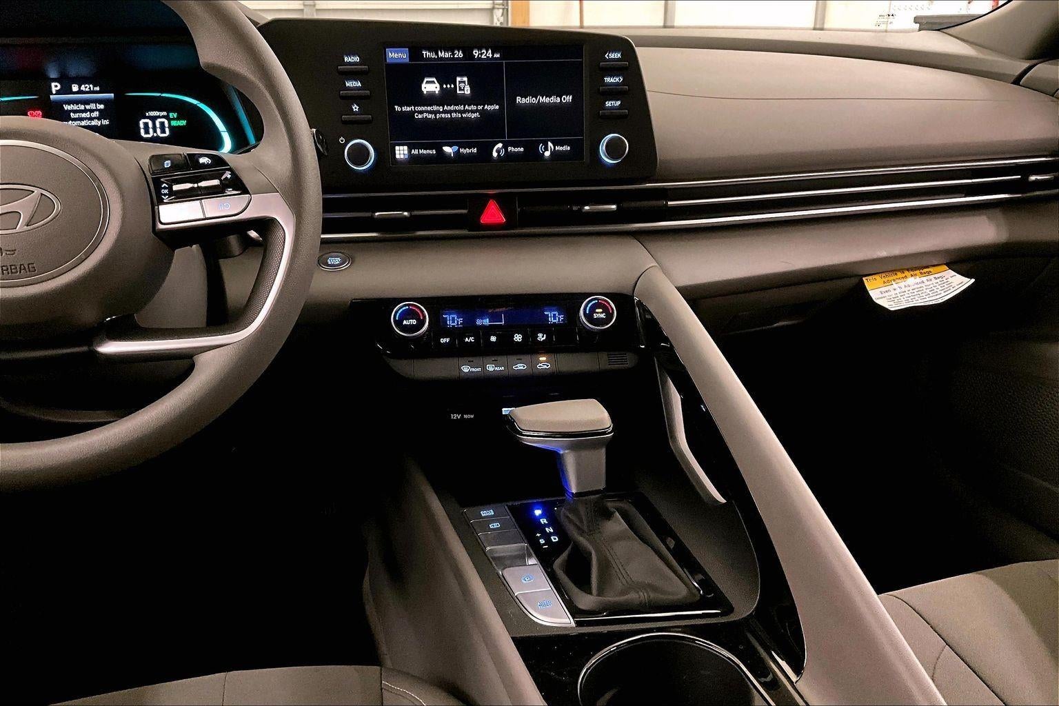 2025 Hyundai Elantra Hybrid Blue