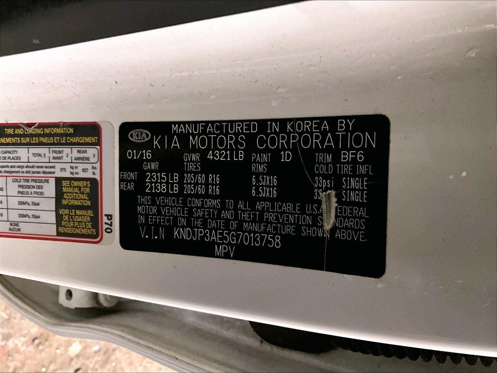 2016 Kia Soul EV Base