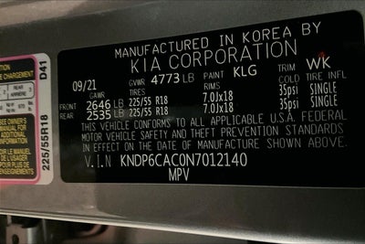 2022 Kia Sportage Nightfall