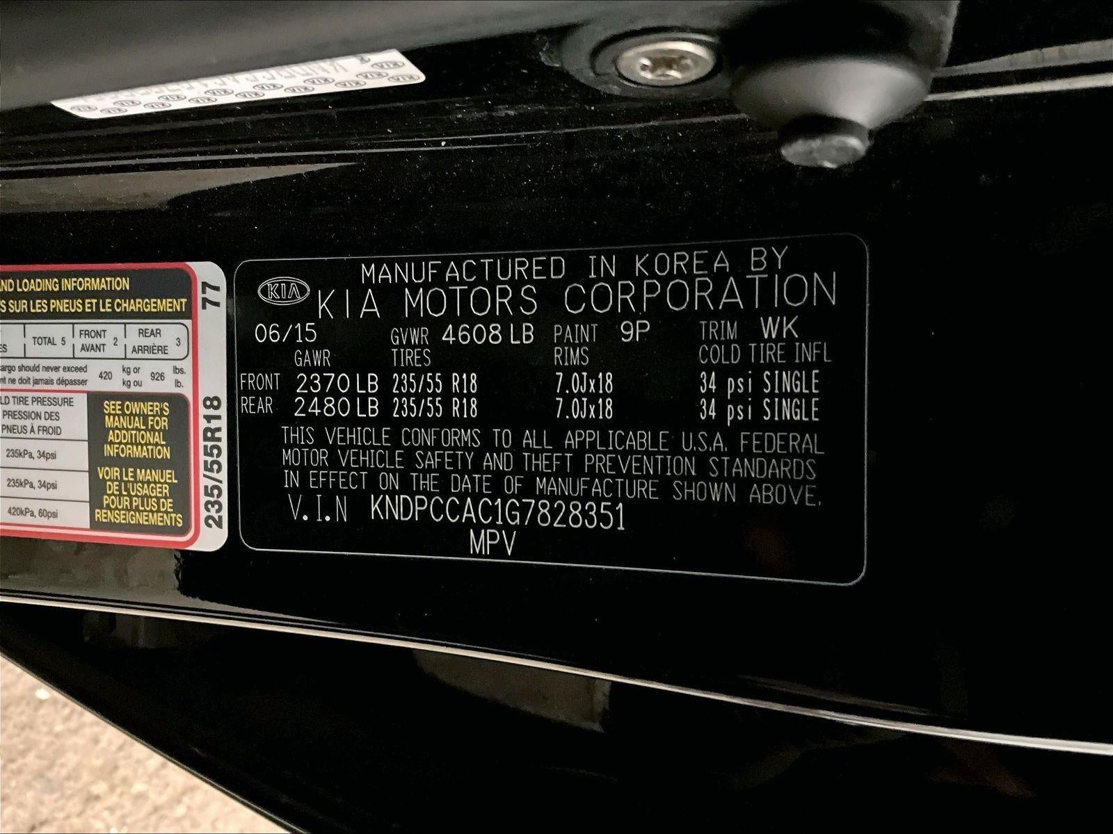 2016 Kia Sportage EX