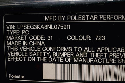 2022 Polestar 2 Long Range Single Motor
