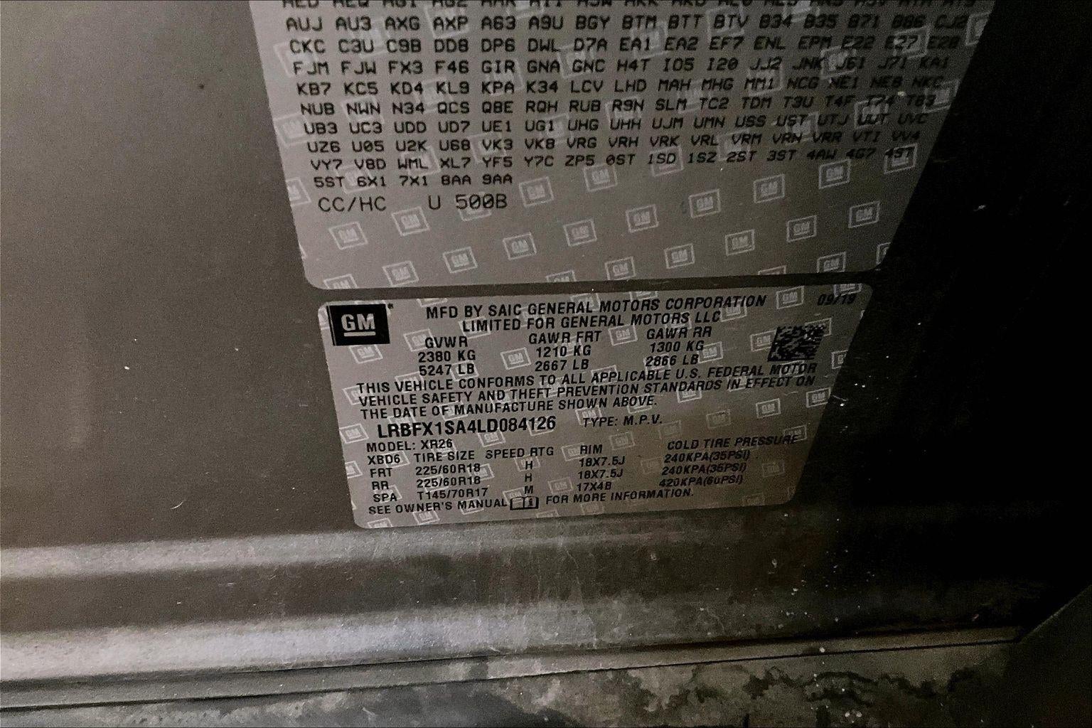 2020 Buick Envision Preferred