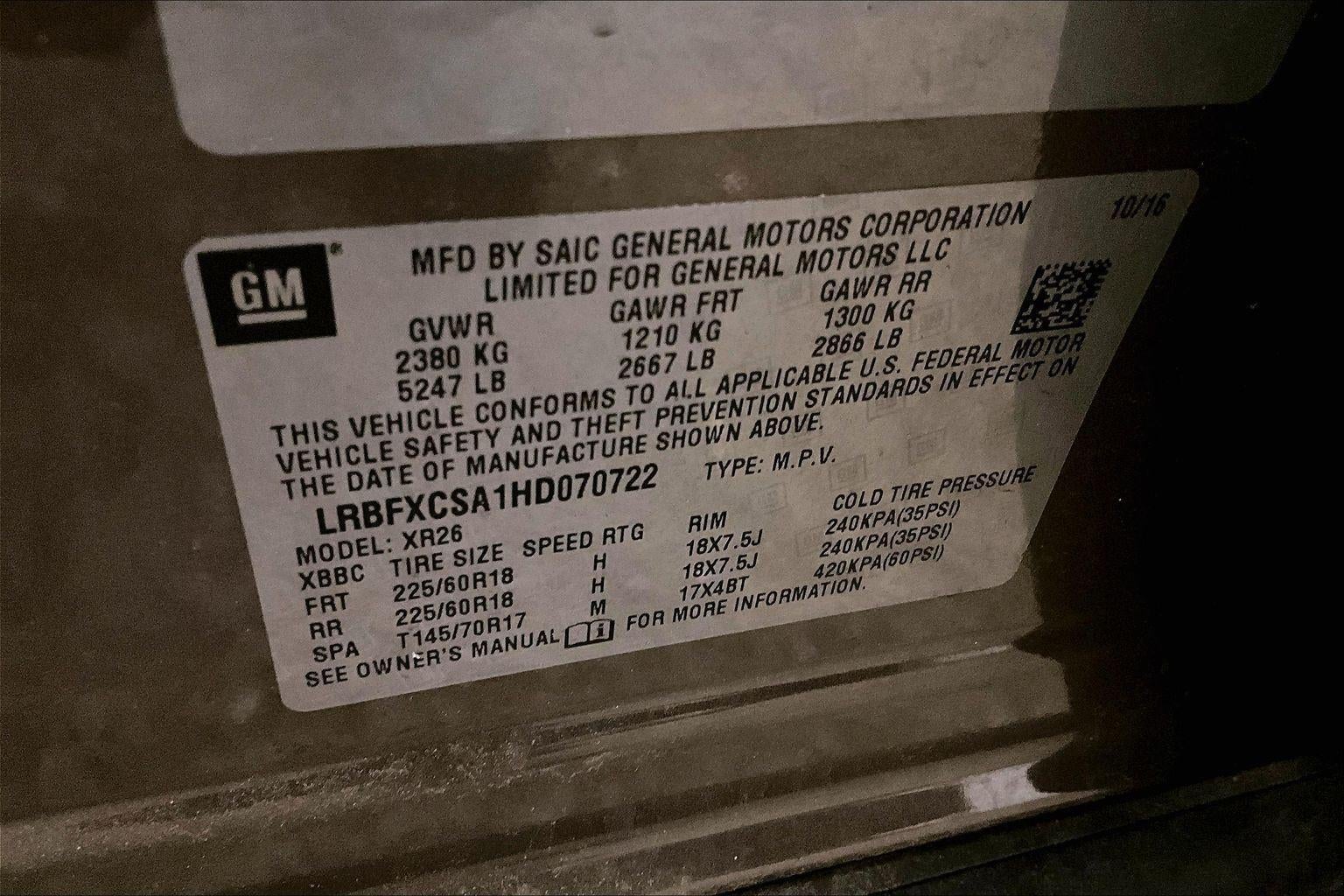 2017 Buick Envision Preferred